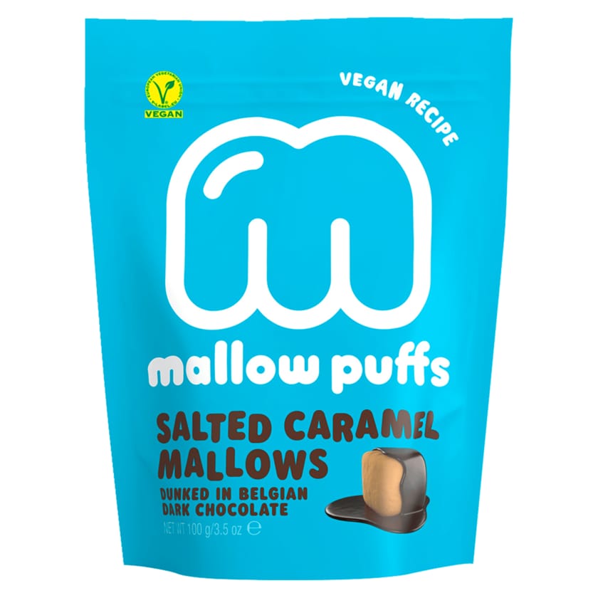 Mallow Puffs Salted Caramel Mallows vegan 100g